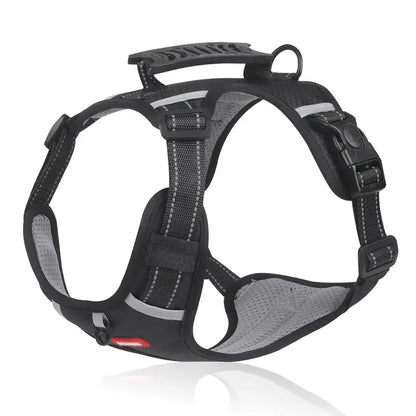 Anti-Choke Dog & Cat Harness – Adjustable, Comfortable Fit with Easy-Control Handle