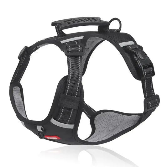 Anti-Choke Dog & Cat Harness – Adjustable, Comfortable Fit with Easy-Control Handle