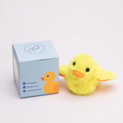 Flapping Duck Electronic Cat Toy – Realistic Motion-Activated Interactive Toy for Indoor Cats