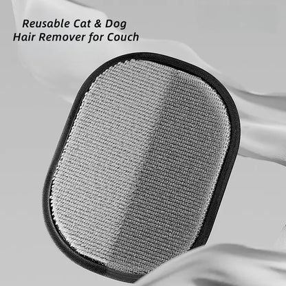 Electrostatic Pet Hair Removal Gloves – Reusable Lint Remover for Furniture, Carpet & Car Seats
