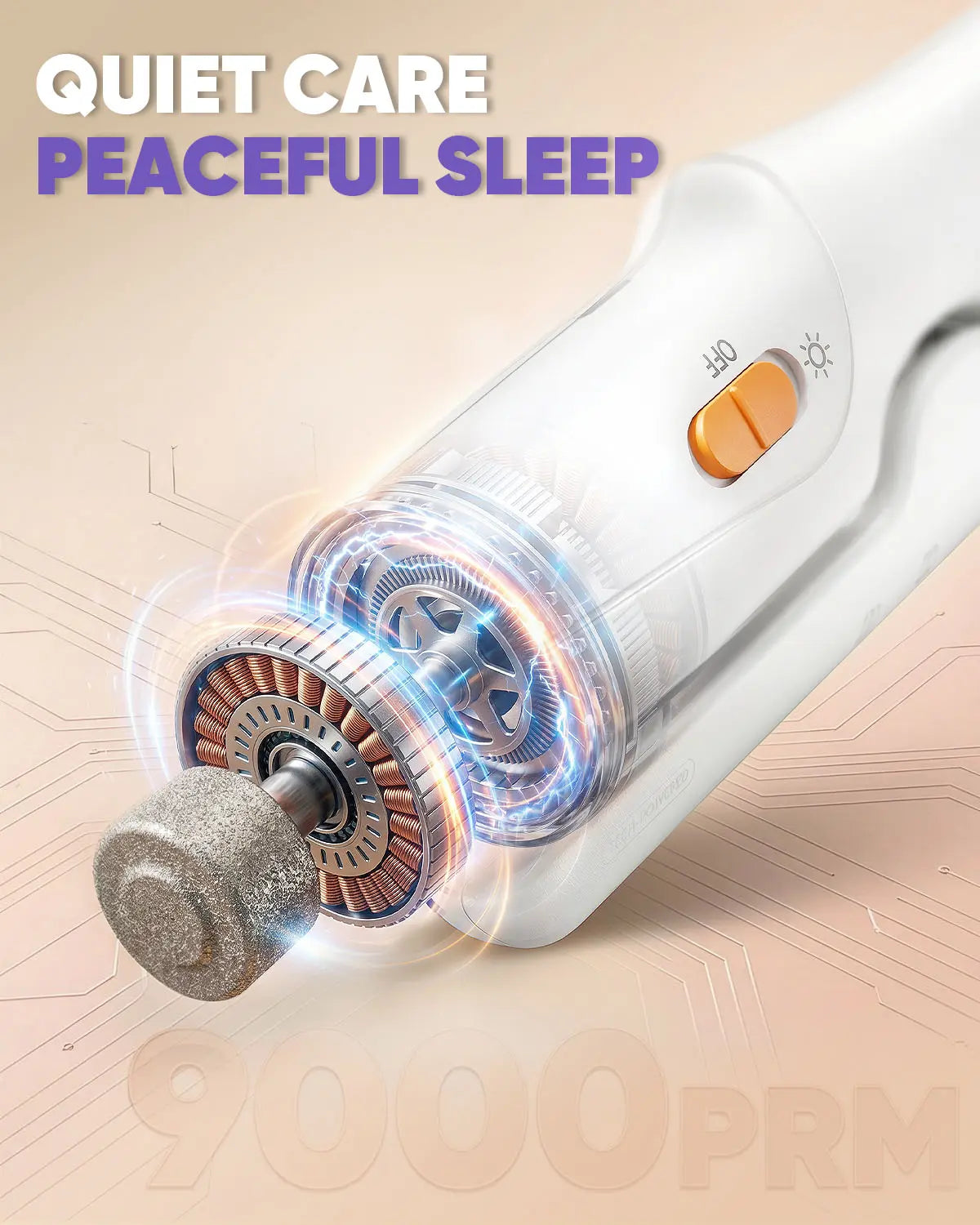 2-in-1 Rechargeable Pet Paw Trimmer & Nail File – LED Light for Safe At-Home Grooming