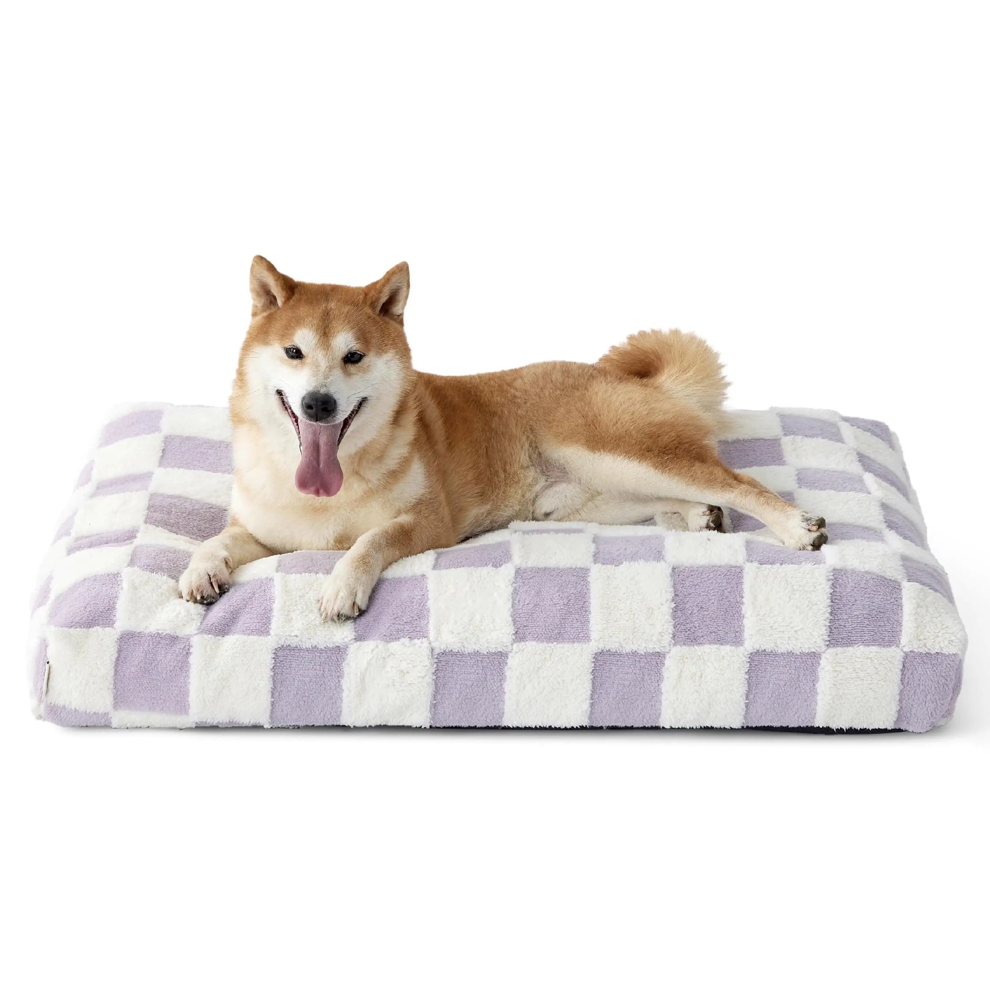 Thick Plush Washable Pet Crate Mattress – Shredded Foam Comfort Bed for Indoor & Outdoor Use