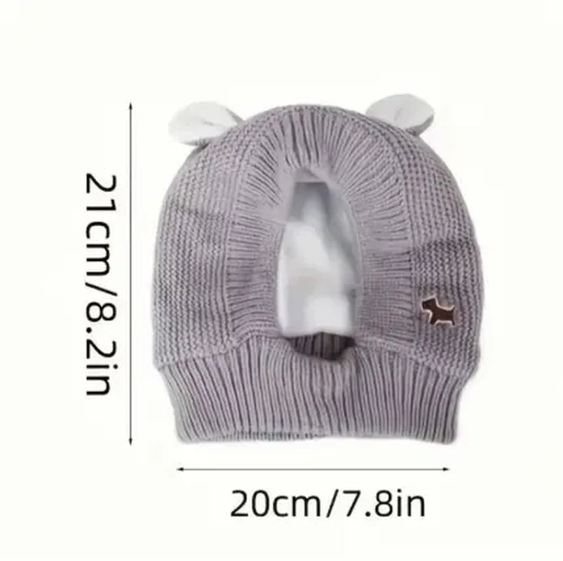 Dog Ear Muffs & Winter Hat – Noise Protection & Warmth for Medium to Large Dogs