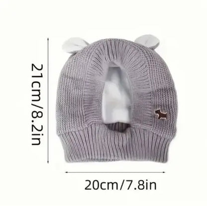 Dog Ear Muffs & Winter Hat – Noise Protection & Warmth for Medium to Large Dogs