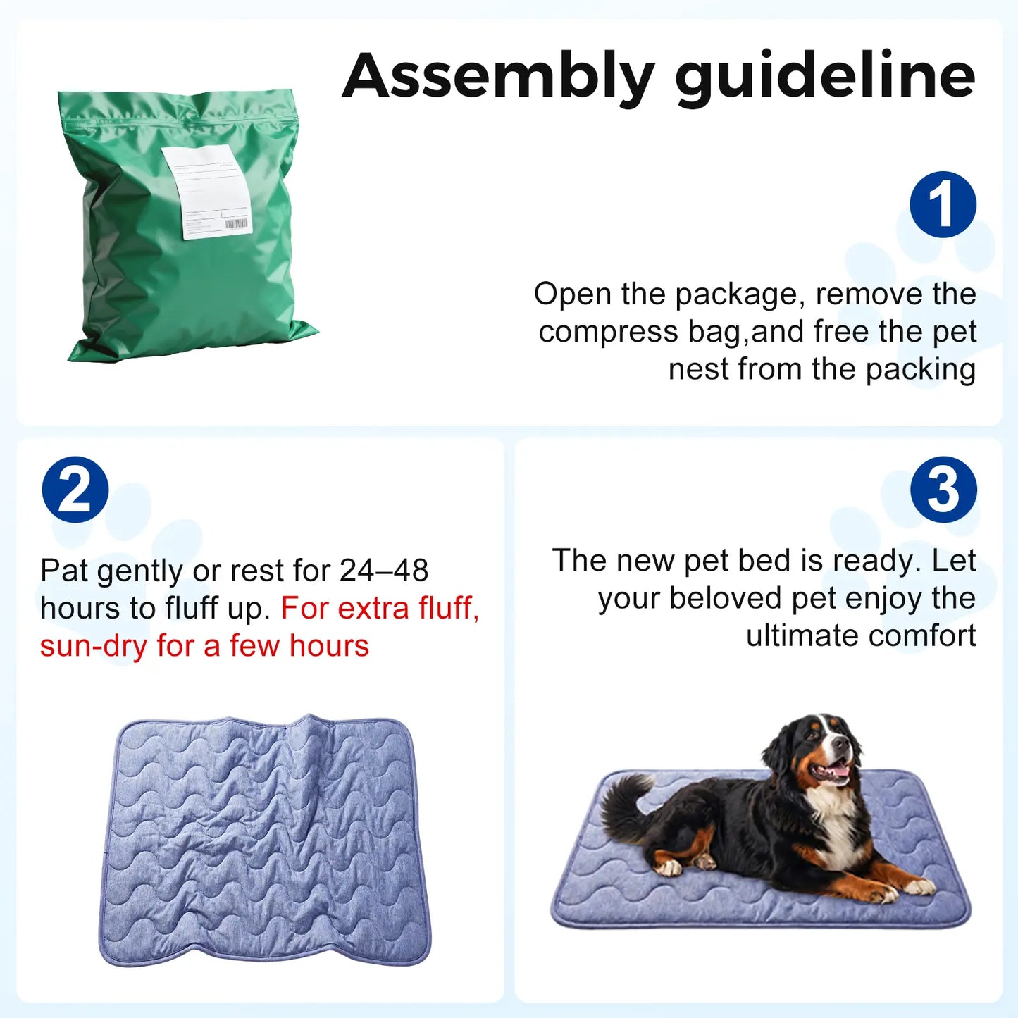 Premium Cooling Mat for Dogs – No Gel, No Electricity, Washable Non-Slip Summer Pad (Q-MAX>0.45)