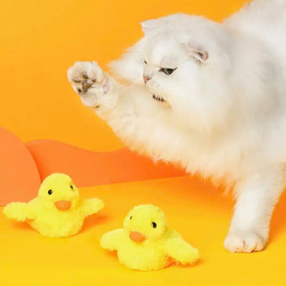 Flapping Duck Electronic Cat Toy – Realistic Motion-Activated Interactive Toy for Indoor Cats