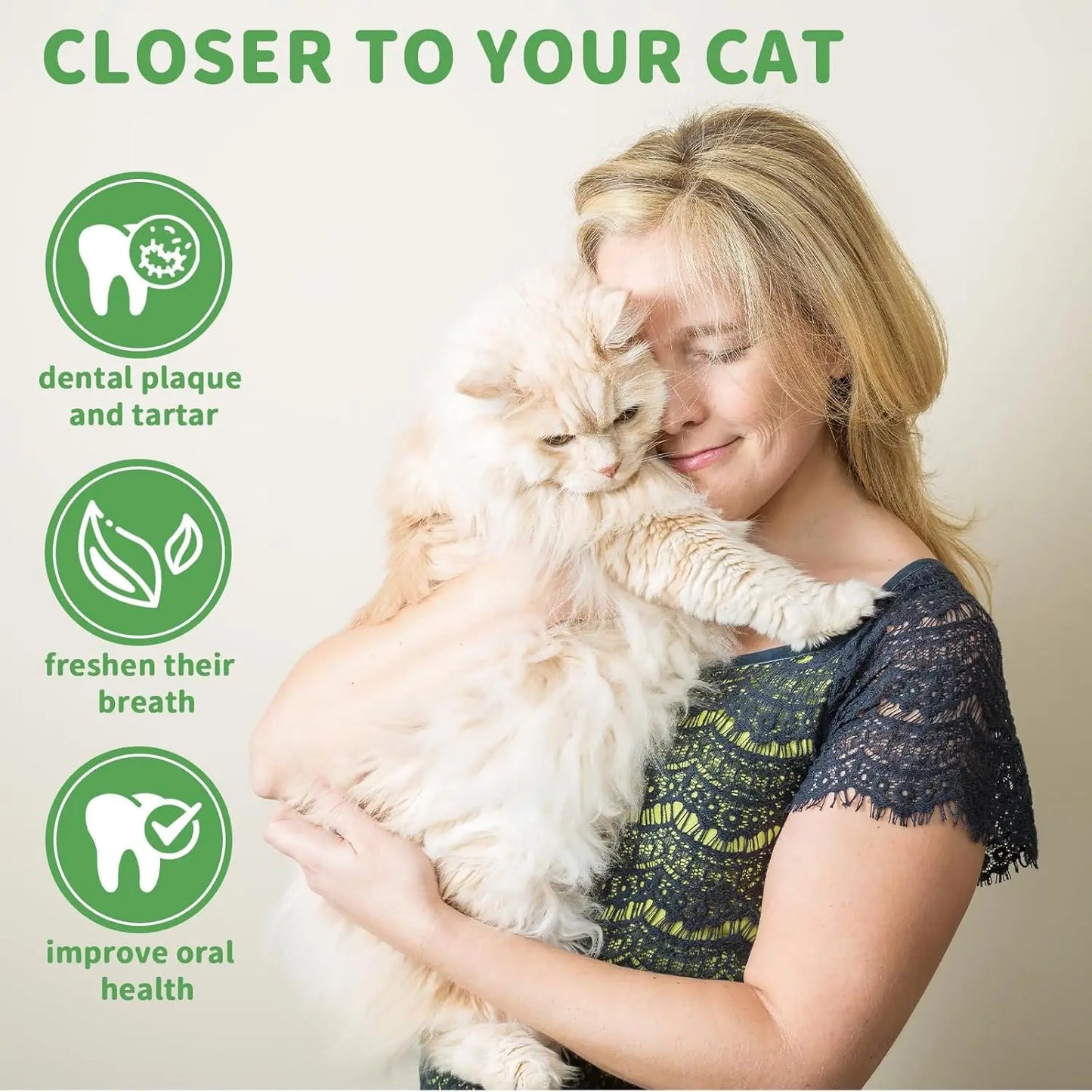 Catnip & Silvervine Dental Chew Balls for Cats – 4-Pack Energy Toy for Active Kittens