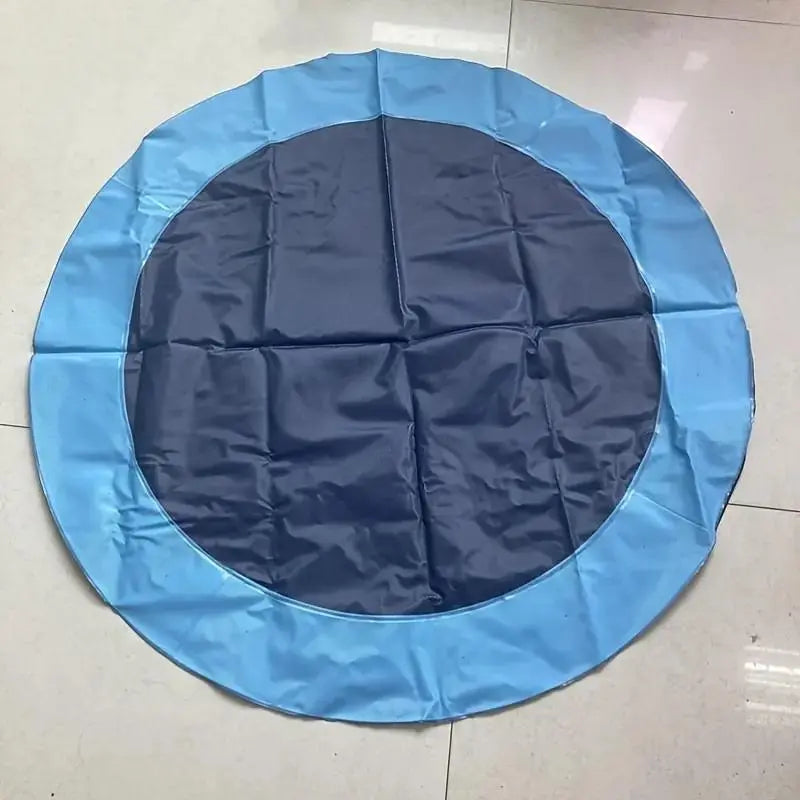 Outdoor Dog Water Sprinkler Pad – Portable Non-Slip Summer Play & Bath Mat for Pets