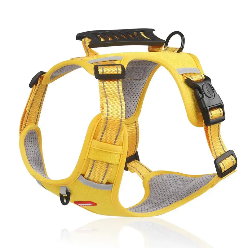 Anti-Choke Dog & Cat Harness – Adjustable, Comfortable Fit with Easy-Control Handle